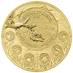 Złota Moneta Germania Mint: Megafauna - Giant Deer 1 uncja Złota 2026
