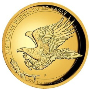 Aigle australien 1 once d'or 2015 Proof Ultra High Relief