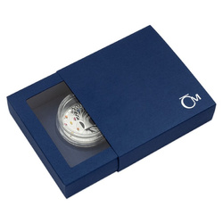 Niue: Crystal Coin - Tree of Life "Rainbow" $2 Silber 2021 Proof (Expo)