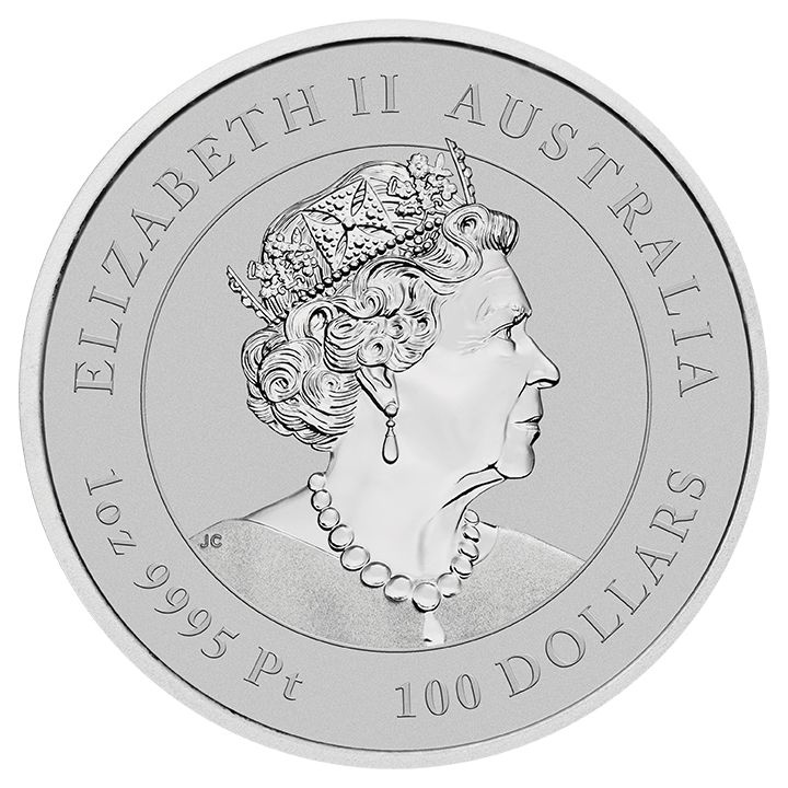 Perth Mint: Lunar III - Rok Królika 1 uncja Platyny 2023