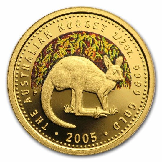 Koala Kookaburra Kangaroo 2005 PROOF érme szett