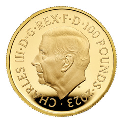 Mítoszok és legendák: Arthur király 1 uncia arany 2023 Proof