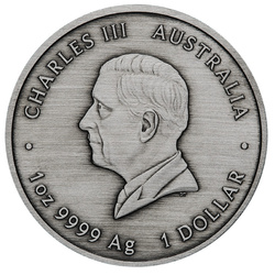 Az ausztrál kikiáltás 225. évfordulója Érmék - Pillar Dollar 1 uncia ezüst 2025 antikolt érme