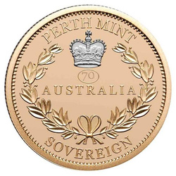 Zestaw 2 monet Perth Mint Centenary Sovereign 1922 and 2022