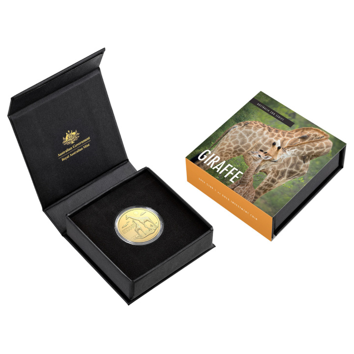 Australia Zoo: Giraffe 1 oz Gold 2024