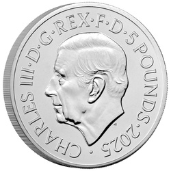 Royal Mint Lunar: Anno del Serpente rame-nichel 2025