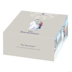 The Snowman Złoto 2021 Proof