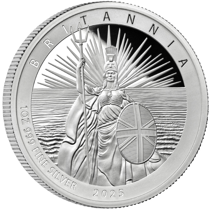 Britannia 1 uncia ezüst 2025 Proof