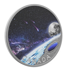 Canada: Pingualuit Crater - Crystal Eye of Nunavik $50 coloured Silber 2023 Proof Coin
