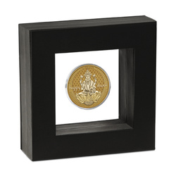 Médaillon Diwali plaqué or 1 once d'argent 2024