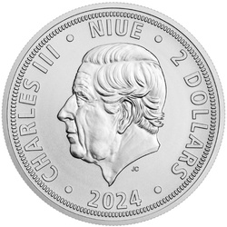Niue: Czech Lion 1 oz Silber 2024