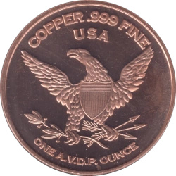 Apatosaurus 1 ounce of copper