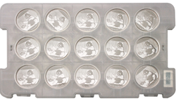 Panda chinois 30 grammes d'argent 2017