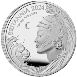 Britannia 1 uncia ezüst 2024 Proof