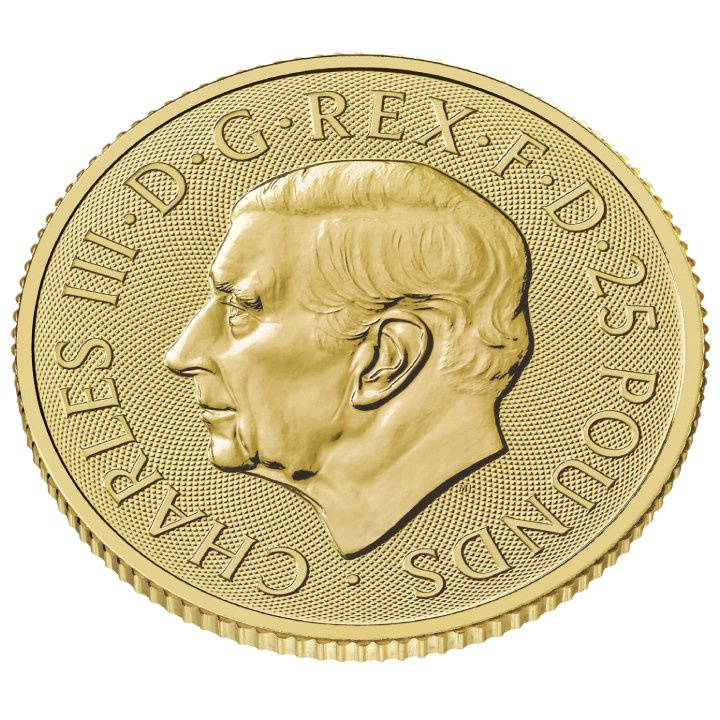 A Tudor-ház királyi állatai: Richmondi agár 1/4 uncia arany 2025