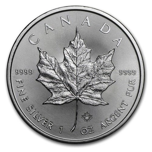 Canadian Maple Leaf 1 oz Silver Various Years