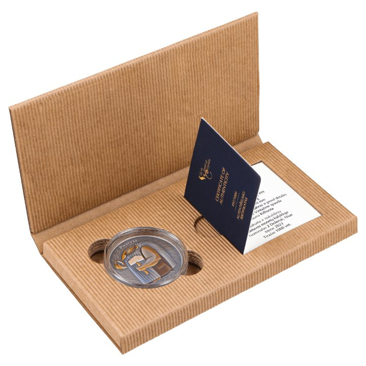 Niue: Il mondo dei criptidi - Nani $2 colorato Argento 2023 Moneta antica ad alto rilievo