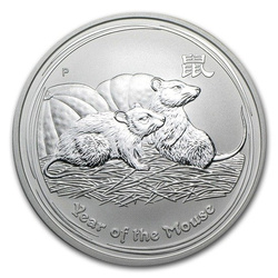 Lunar II: Rok Myszy 1 uncja Srebra 2008