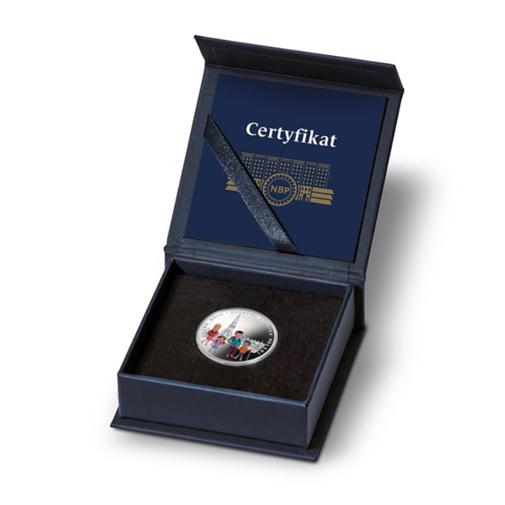 Creo en Polonia – Jasna Góra – Capital espiritual de Polonia coloreada 10 zł Plata 2025 Proof