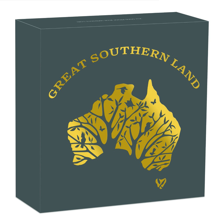 Australia: Great Southern Land Coloured 1 oz Silver 2025 Proof