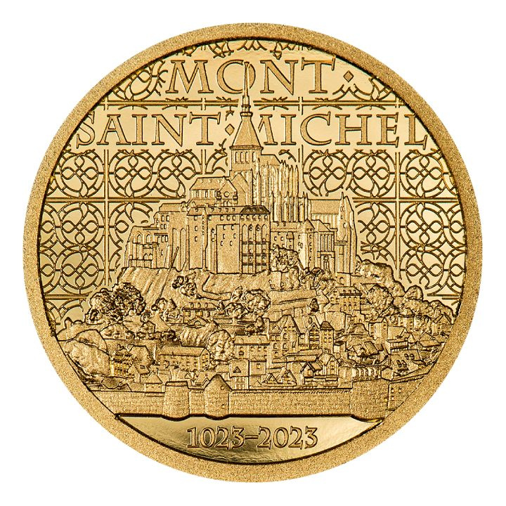 Cook Islands: Mont-Saint-Michel 0,5 g Gold 2023 Proof 