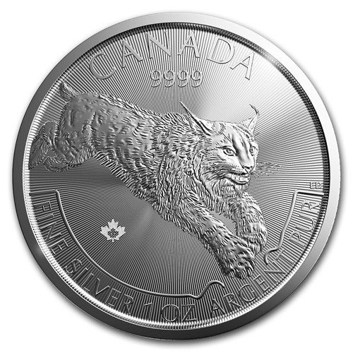 Depredador: Lince 1 oz Plata