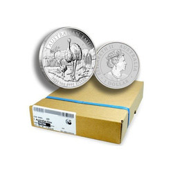 Australian Emu 1 oz Silber 2021 PAKET 20 Stück