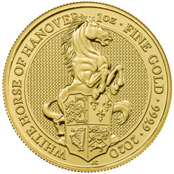 The Queen’s Beasts: Set of 10 coins 1 oz Gold 2016-2020
