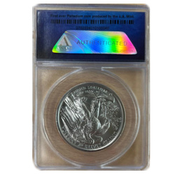 Amerikai sas 1 uncia palládium 2017 magas domborzatú - ANACS MS70 Kibocsátás első napja