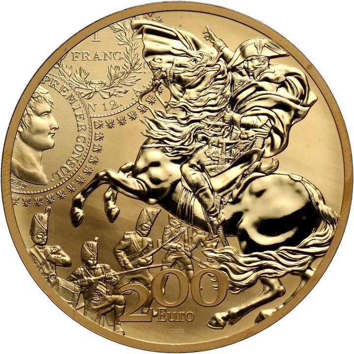 France Napoleon Bonaparte 250th Birth Anniversary 1 oz Gold 2019 Prooflike