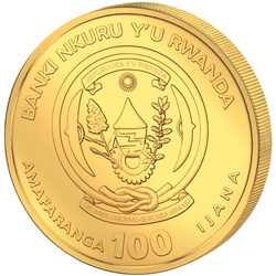 Rwanda: Nautical Ounce - 165 years of Great Eastern 1 uncja Złota 2023