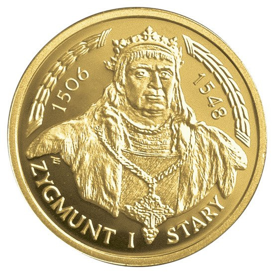 Sigismund I. 100 PLN 2004 Proof