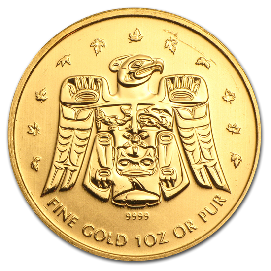 Olympic Totem Thunderbird 1 uncia arany 2009