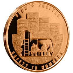 Safety in Numbers – Food and Shelter 1 ounce of copper