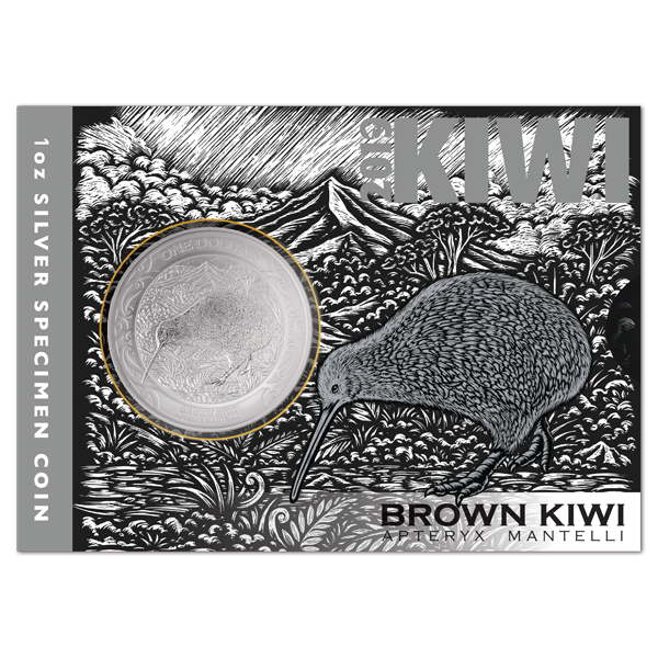 Kiwi 1 oz Silber 2019 Specimen