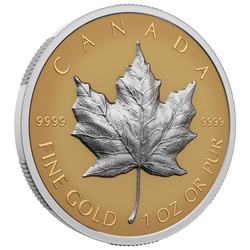 Feuille d'érable canadienne 1 once d'or 2023 Proof Ultra High Relief