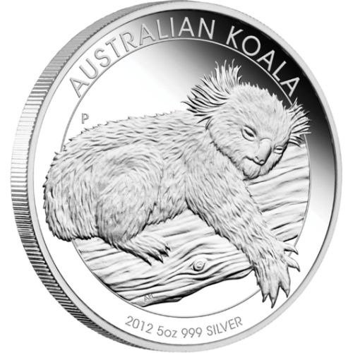 Koala 5 oz Silver 2012 Proof