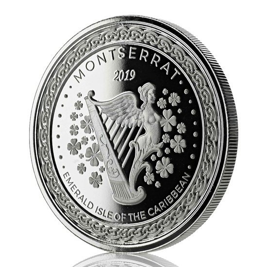 Montserrat: Emerald Isle of the Caribbean 1 oz Silber 2019