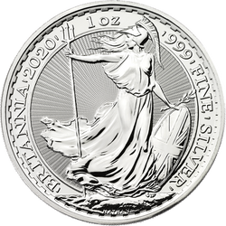 Britannia 1 uncja Srebra 2020
