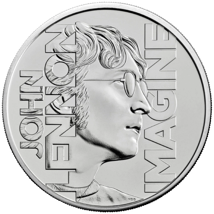John Lennon £5 Kupfernickel 2025