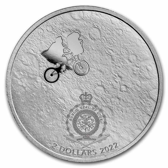 Niue: E.T. - 40 Aniversario película 1 oz Plata 2022