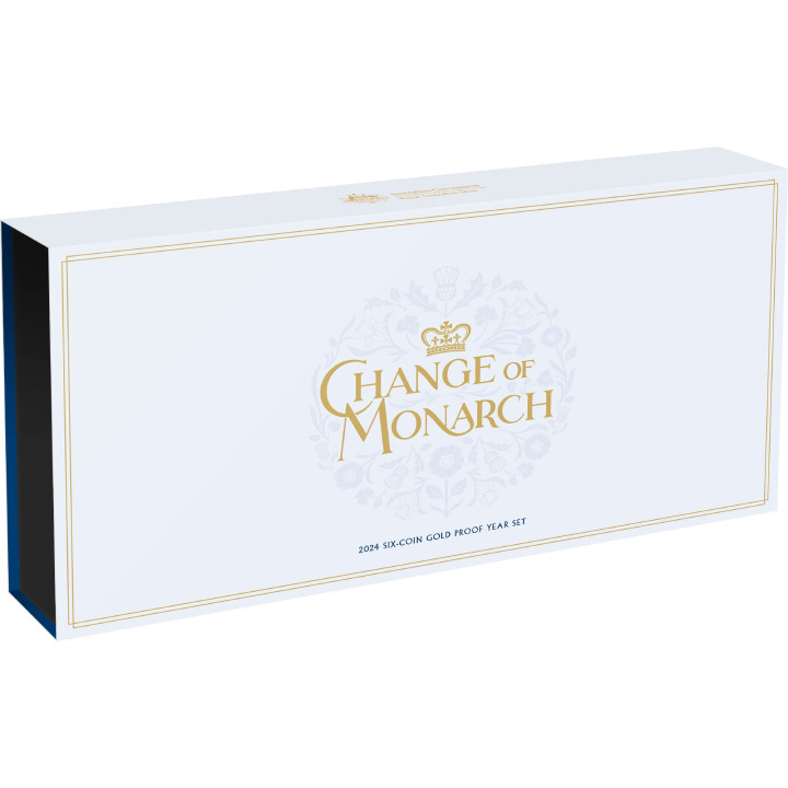 RAM: Change of Monarch Gold 2024 Uncirculated Six Coins Set Proof