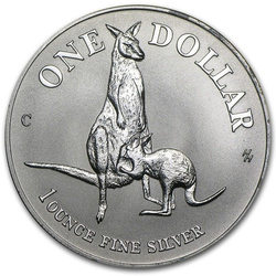 Canguro australiano 1 oncia d'argento 1996