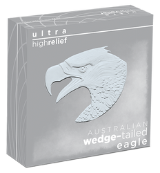 Australian Wedge-Tailed Eagle 5 oz Silver 2022 Proof Ultra High Relief