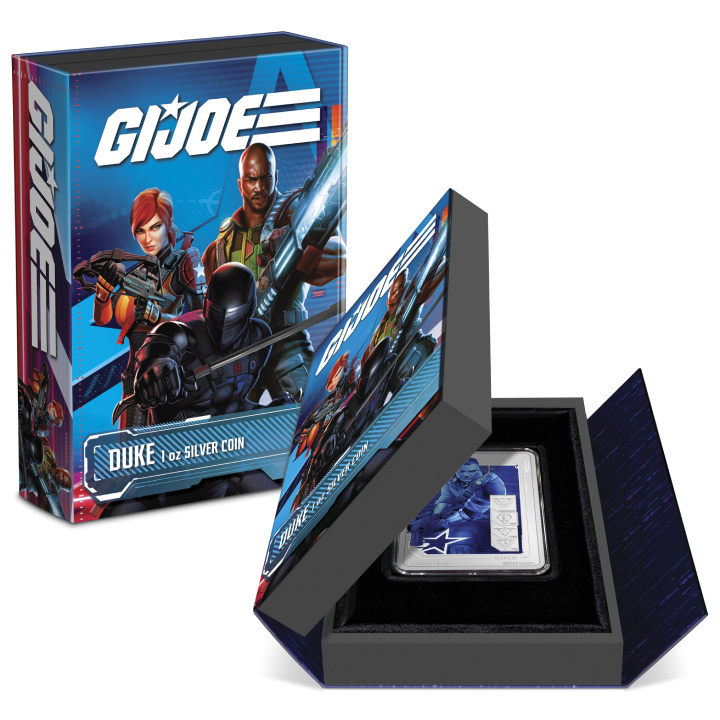 Niue: G.I. Joe - Duke de color 1 oz Plata 2024 Proof