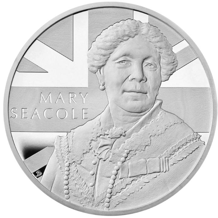 Mary Seacole £5 Argento 2023 Proof Piedfort