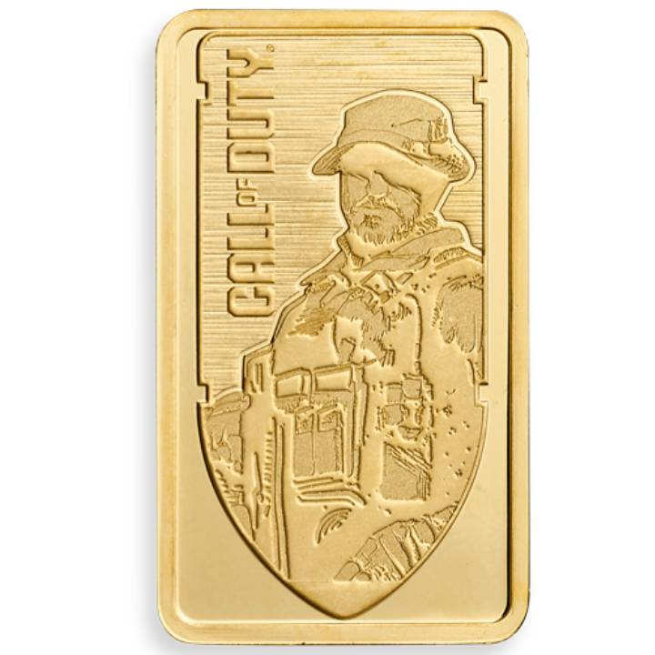 Pamp Call of Duty: Modern Warfare III 5 gram Gold Bar 2024 LBMA GD Refiner