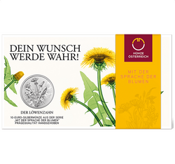 The Dandelion 10 Euro Silver 2022