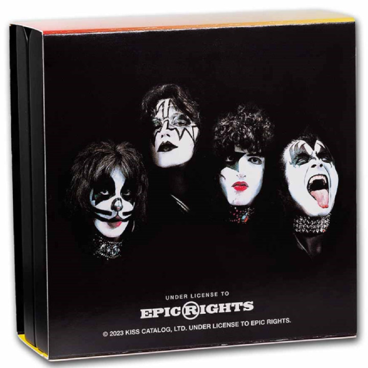 Niue: 50° anniversario dei KISS 1 oncia d'oro 2023