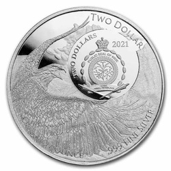 35° anniversario PCGS PR-70 1 oncia d'argento 2021 Proof